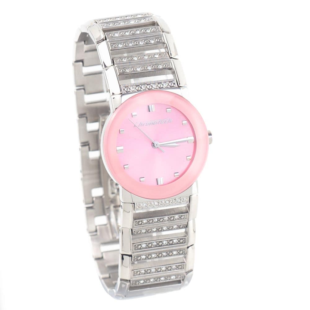 Chronotech Silver Stainless Steel Dress Watch