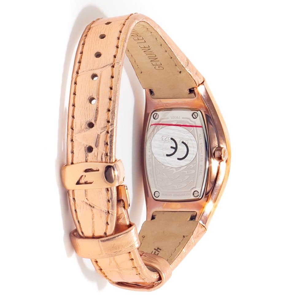 Chronotech Multicolor Leather Dress Watch - Image 2