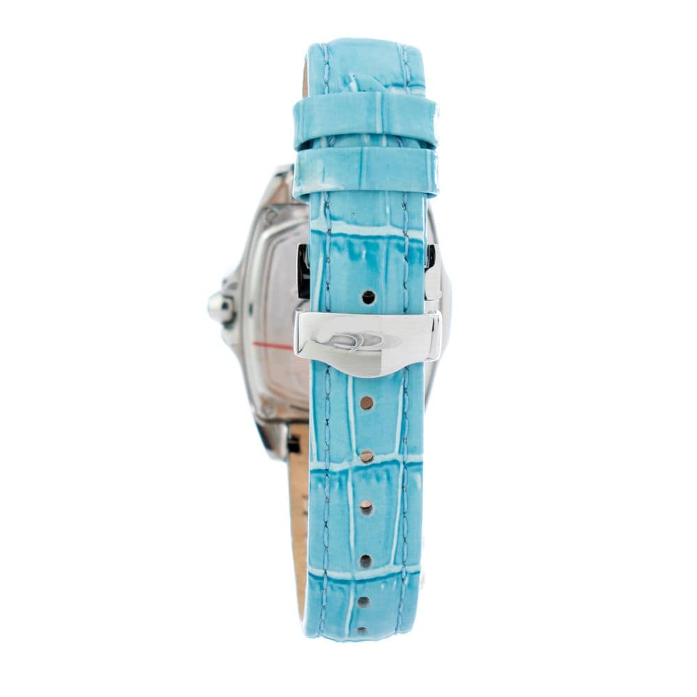 Chronotech Blue Leather Dress Watch - Image 2