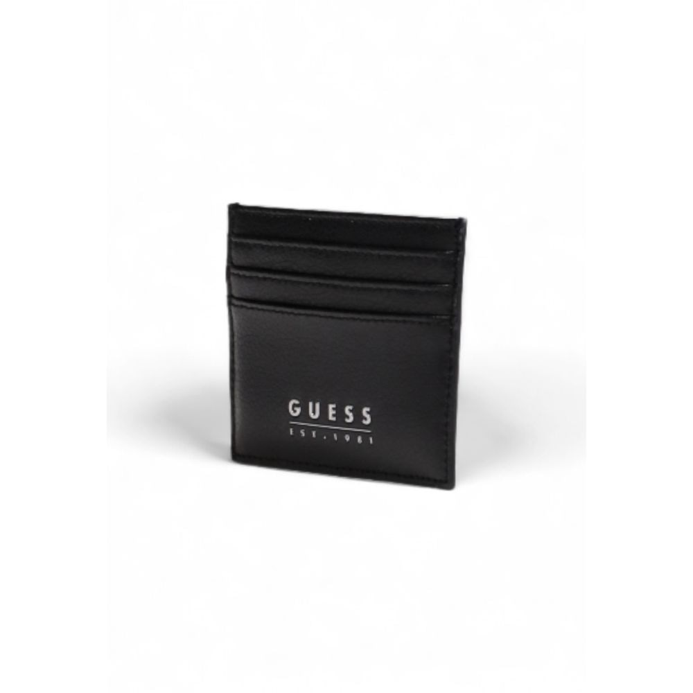 Guess Black Leather Cardholder - Image 4