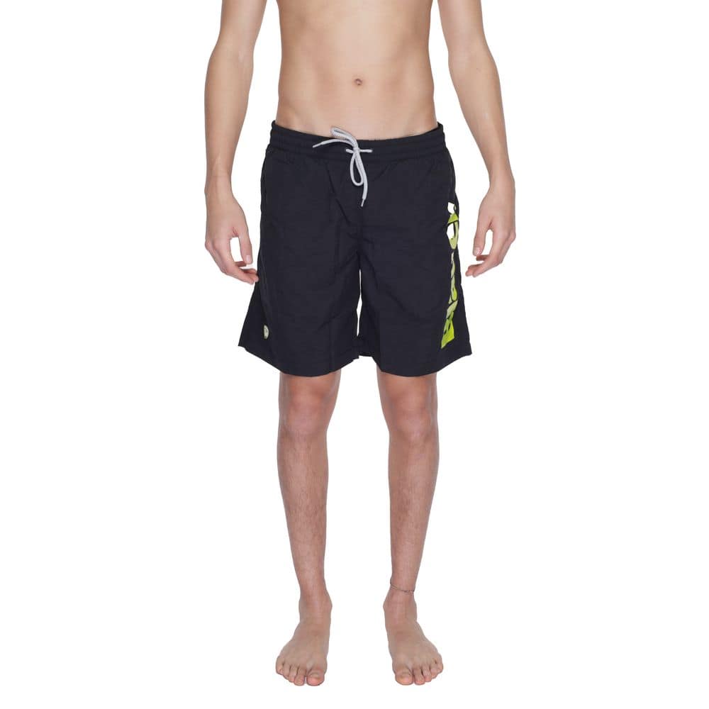 Blauer Black Polyamide Swim Shorts