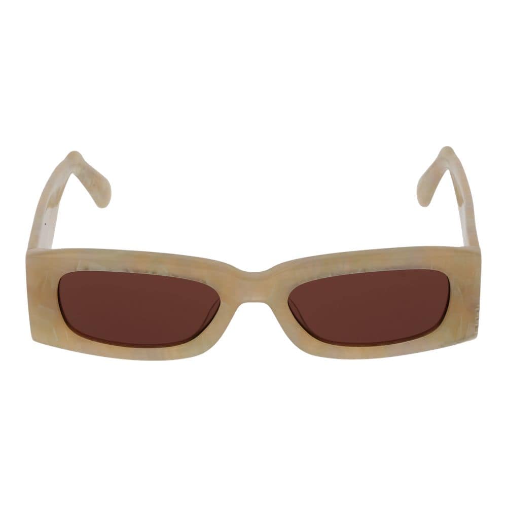 GCDS Beige Plastic Sunglasses - Image 2
