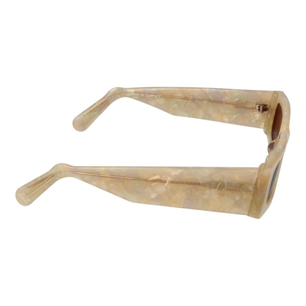 GCDS Beige Plastic Sunglasses - Image 5