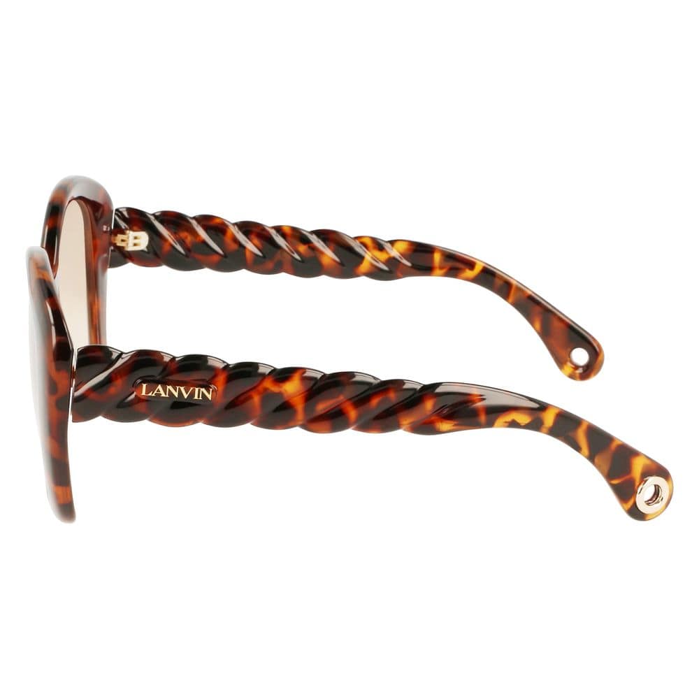 Lanvin Brown Bio Injected Sunglasses - Image 3