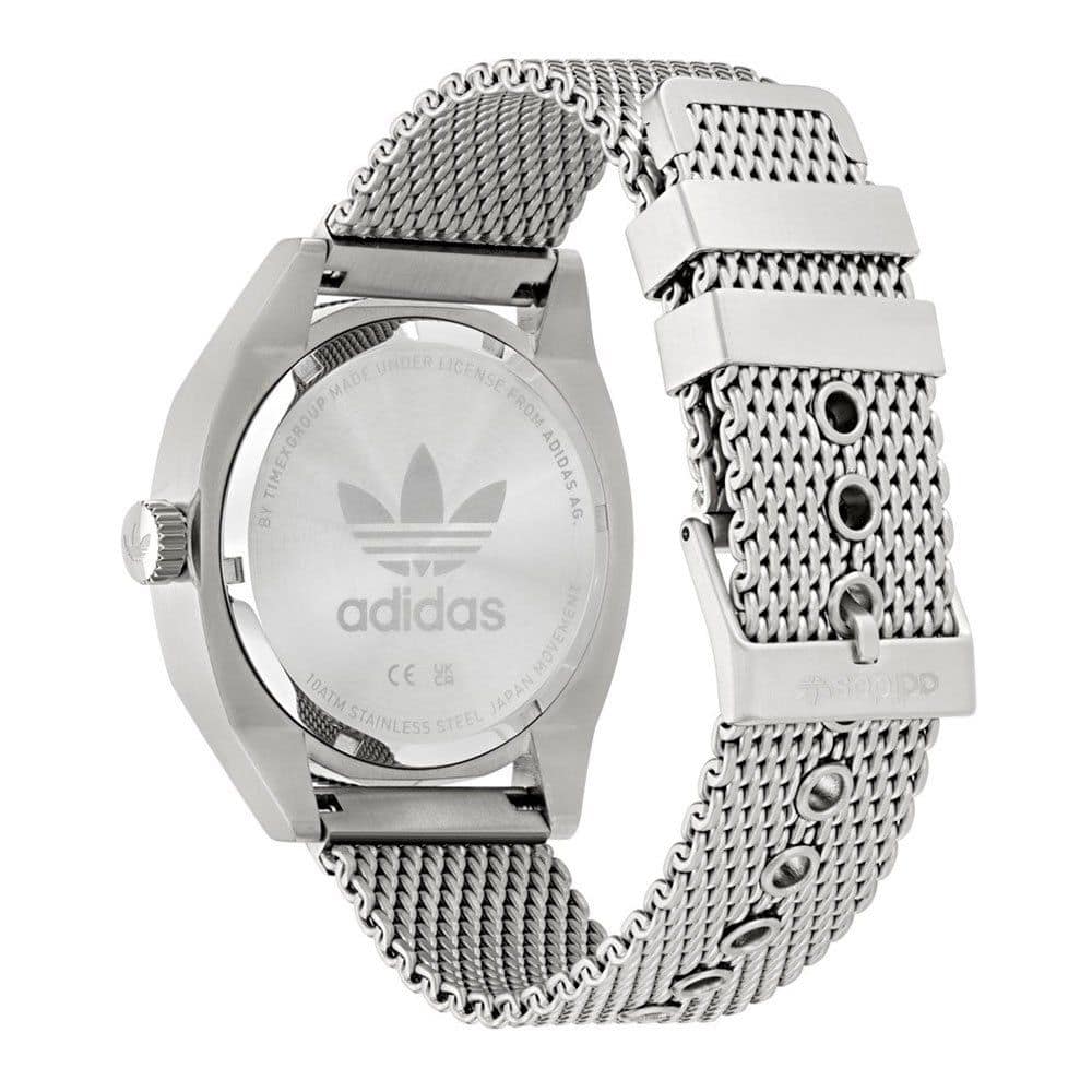 Adidas Gray Stainless Steel Dress Watch - Image 2