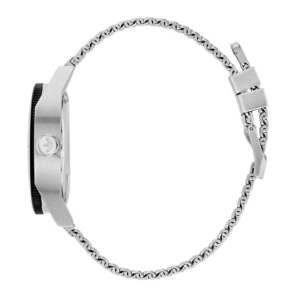 Adidas Gray Stainless Steel Dress Watch - Image 3