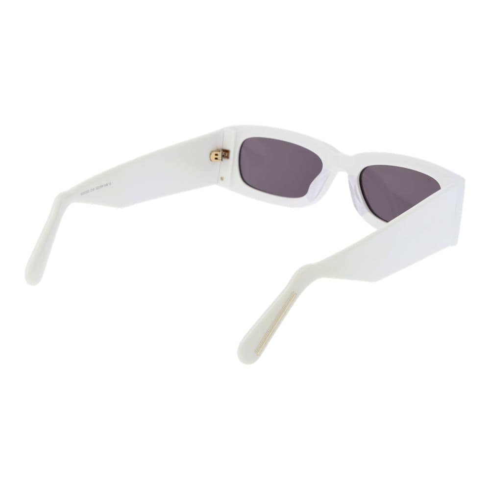 GCDS White Plastic Sunglasses - Image 3