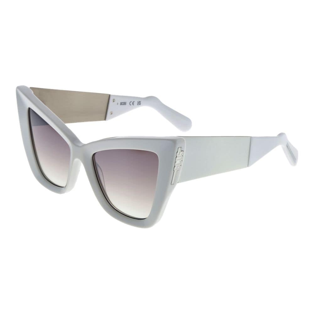 GCDS White Acetate Sunglasses