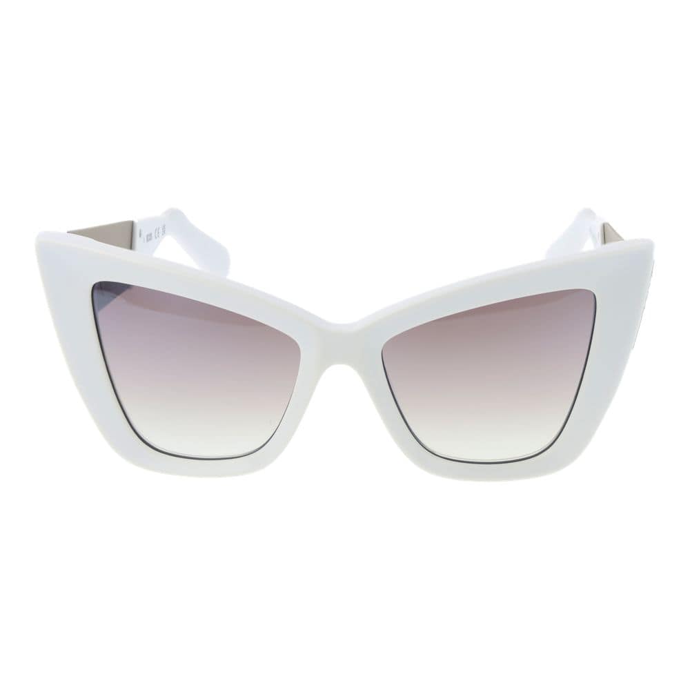 GCDS White Acetate Sunglasses - Image 2