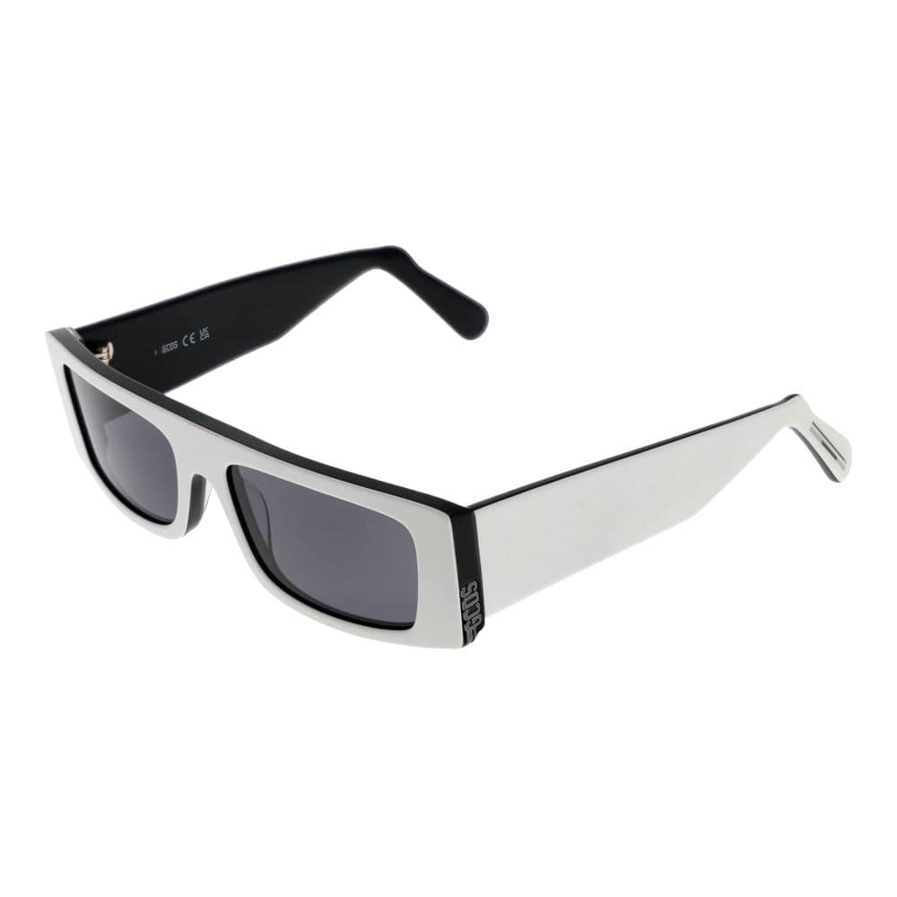 GCDS White Plastic Sunglasses
