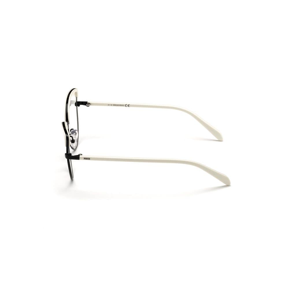 Emilio Pucci Black Metal Glasses (Frames) - Image 3