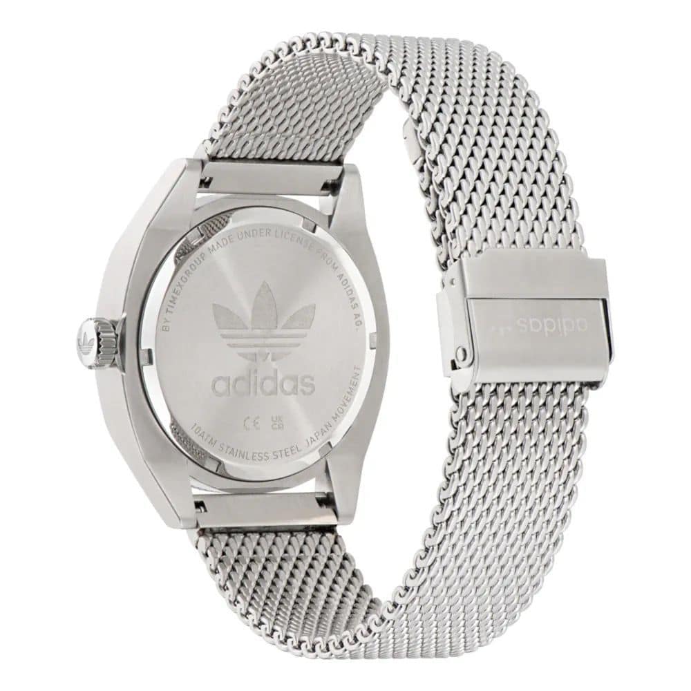 Adidas Gray Stainless Steel Sport Watch - Image 3