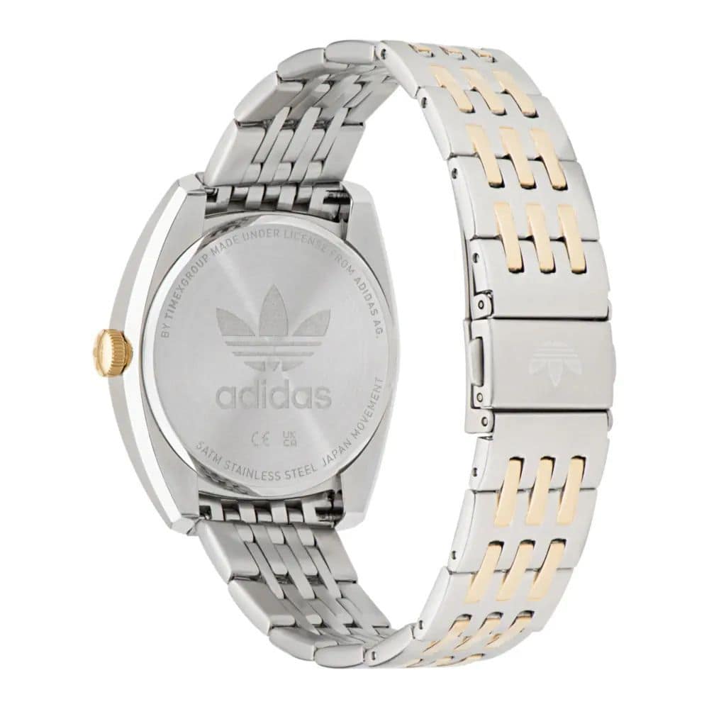Adidas Gray Stainless Steel Dress Watch - Image 3