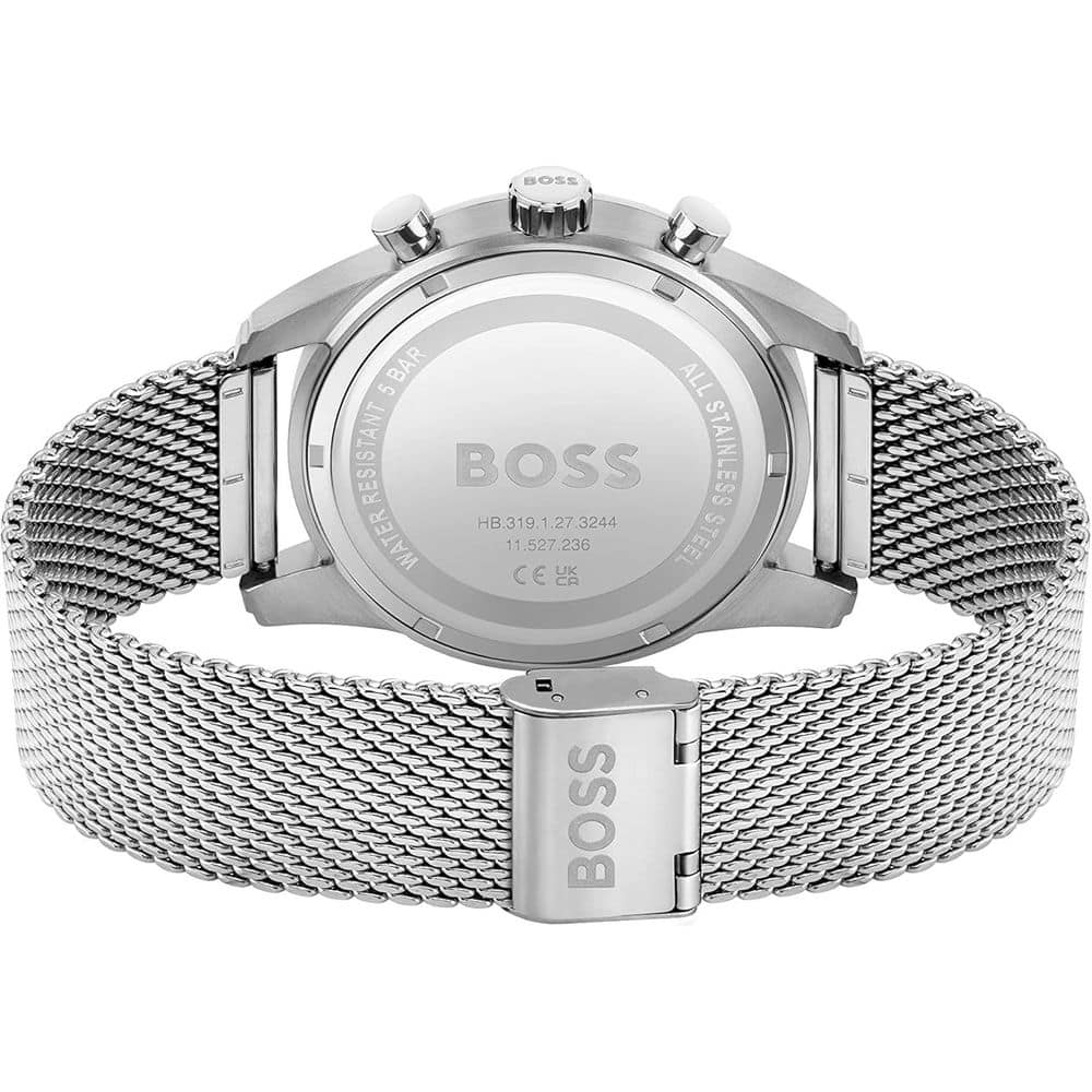 Hugo Boss Silver Stainless Steel Dress Watch - Image 3