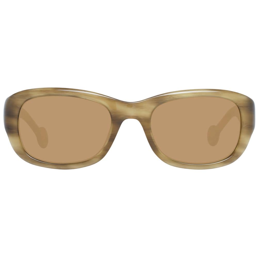 Hally&Son Brown Plastic Sunglasses - Image 2