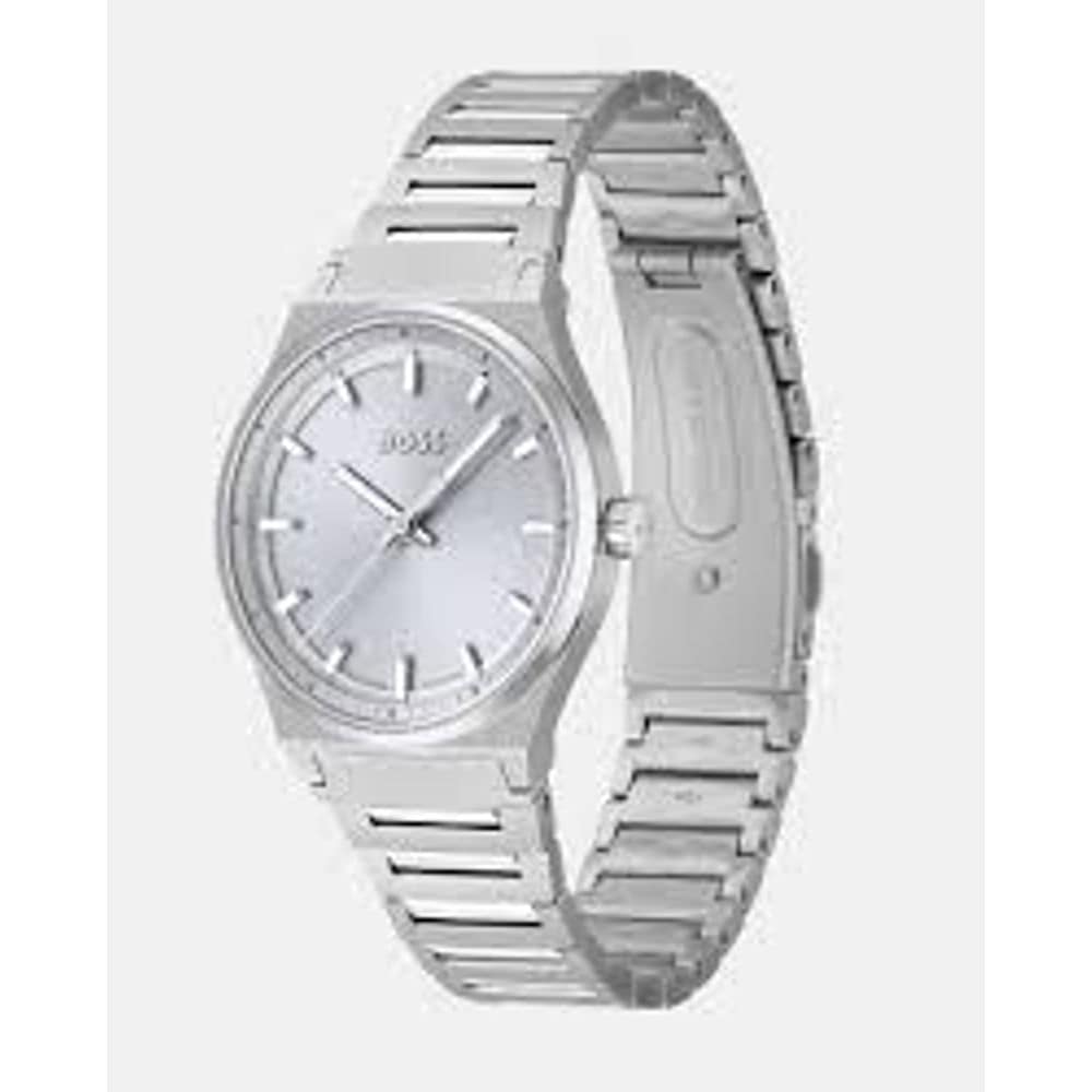 Hugo Boss Silver Stainless Steel Dress Watch - Image 2