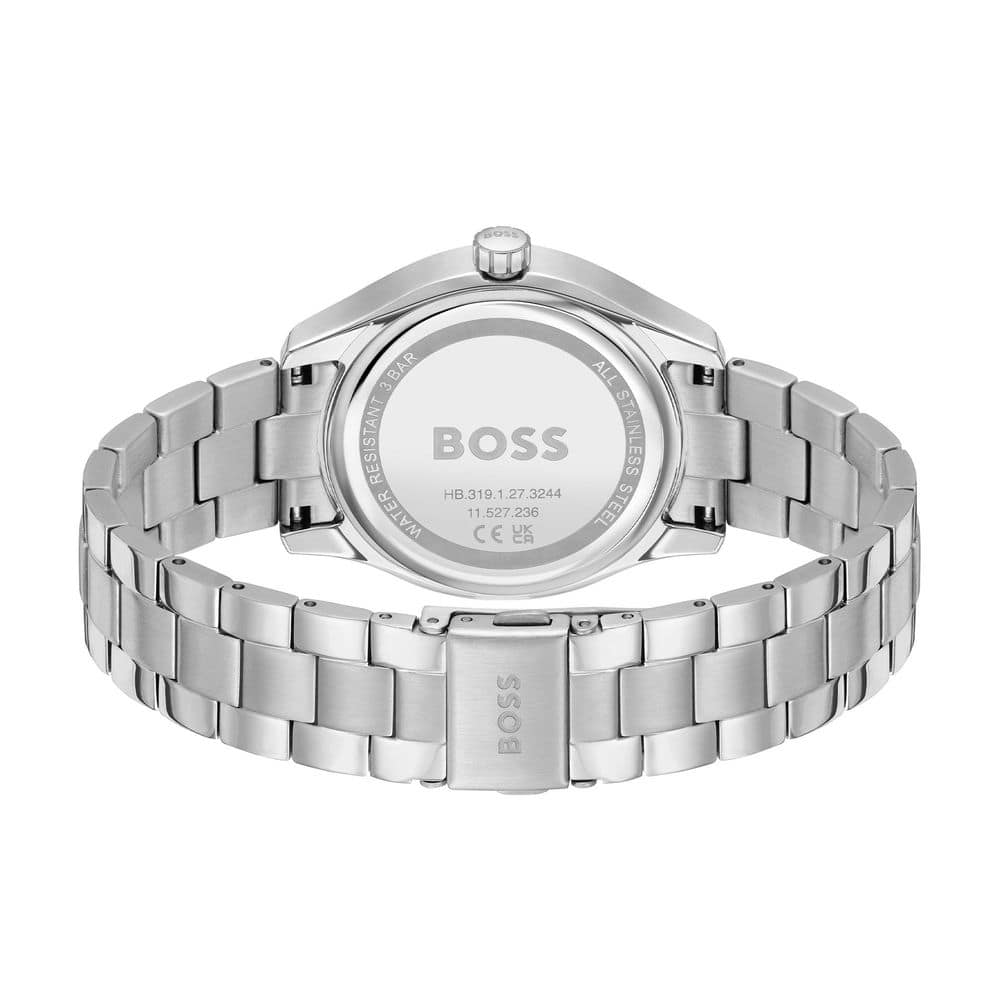 Hugo Boss Silver Stainless Steel Dress Watch - Image 2