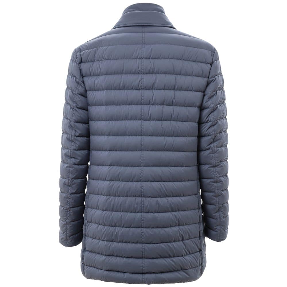 Herno Blue Polyester Coat - Image 3