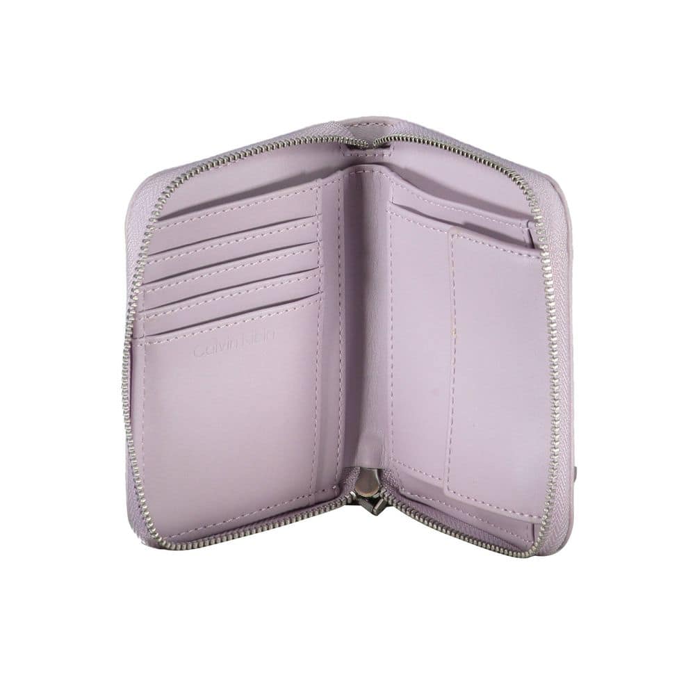 Calvin Klein Purple Polyester Women Wallet - Image 3