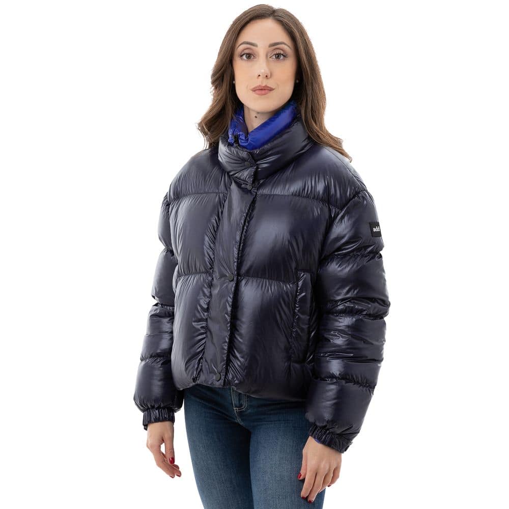 Add Blue Polyamide Full-Length Jacket - Image 2