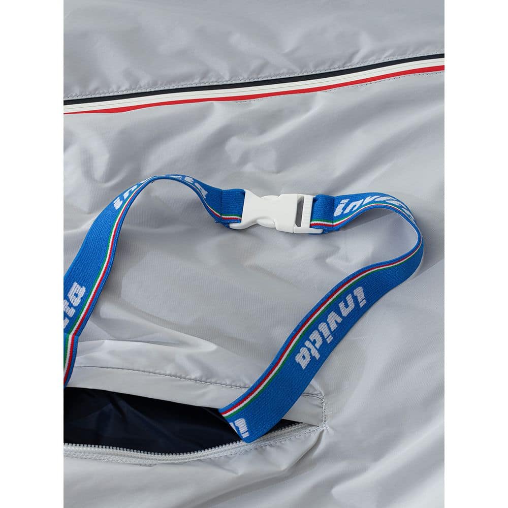 Invicta Gray Polyamide Shell Jacket - Image 5