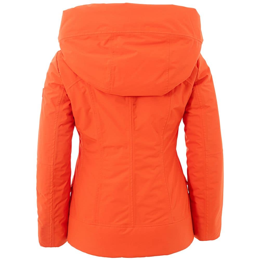 Peuterey Orange Polyester Full-Length Jacket - Image 2