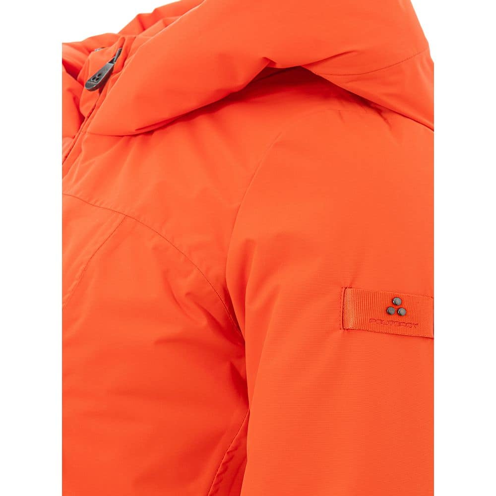 Peuterey Orange Polyester Full-Length Jacket - Image 4