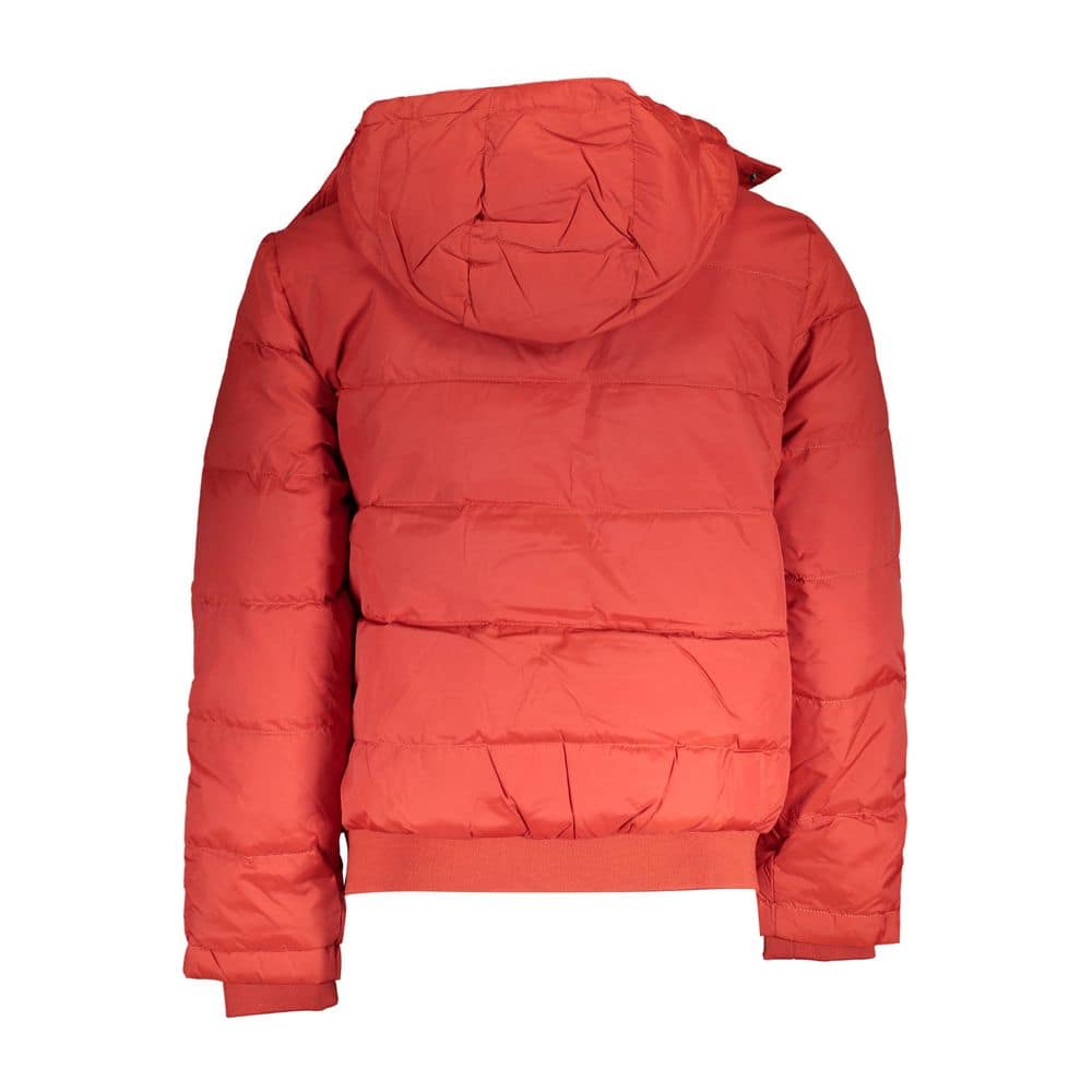 La Martina Orange Polyamide Men's Jacket - Image 2