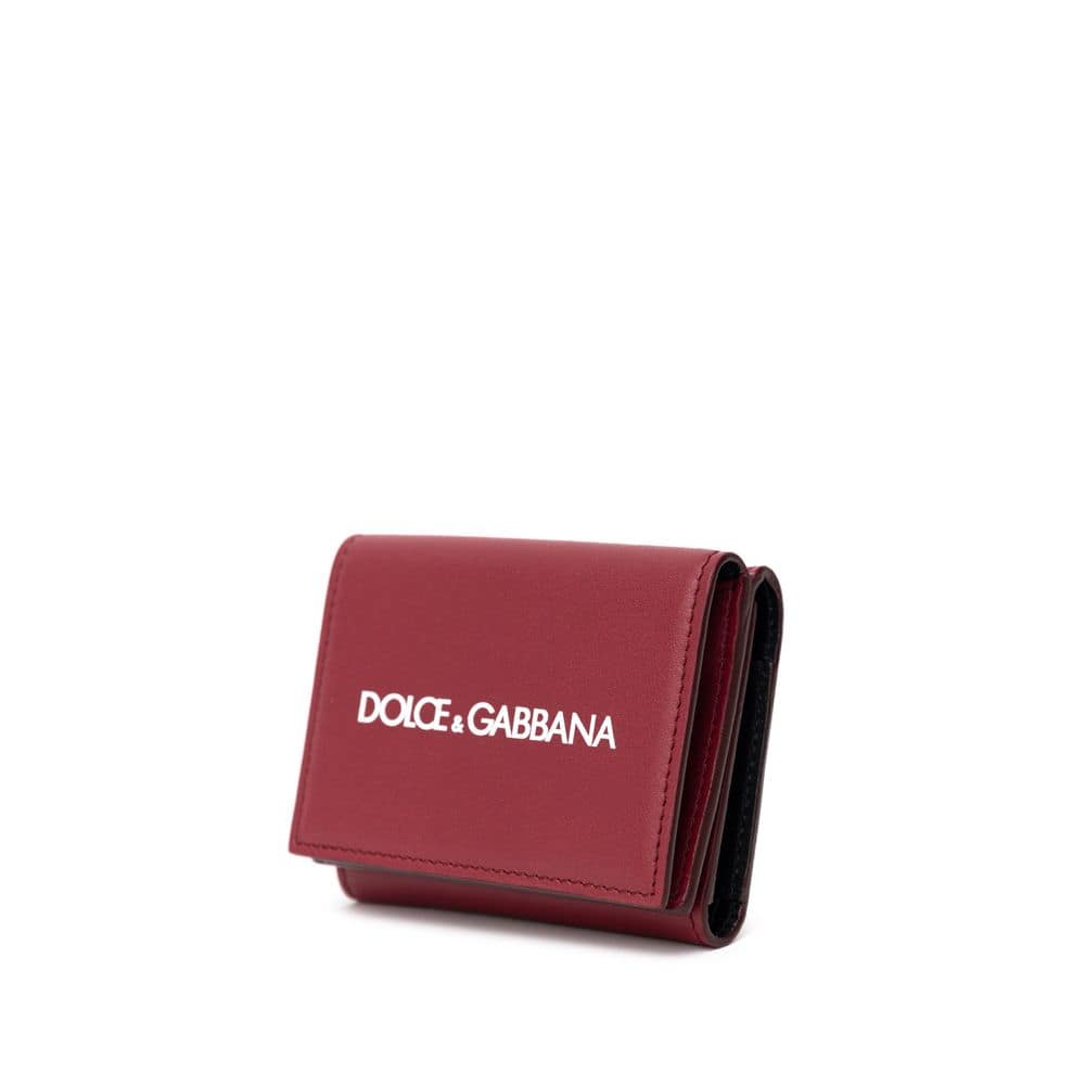 Dolce & Gabbana Red Calfskin Wallet - Image 3