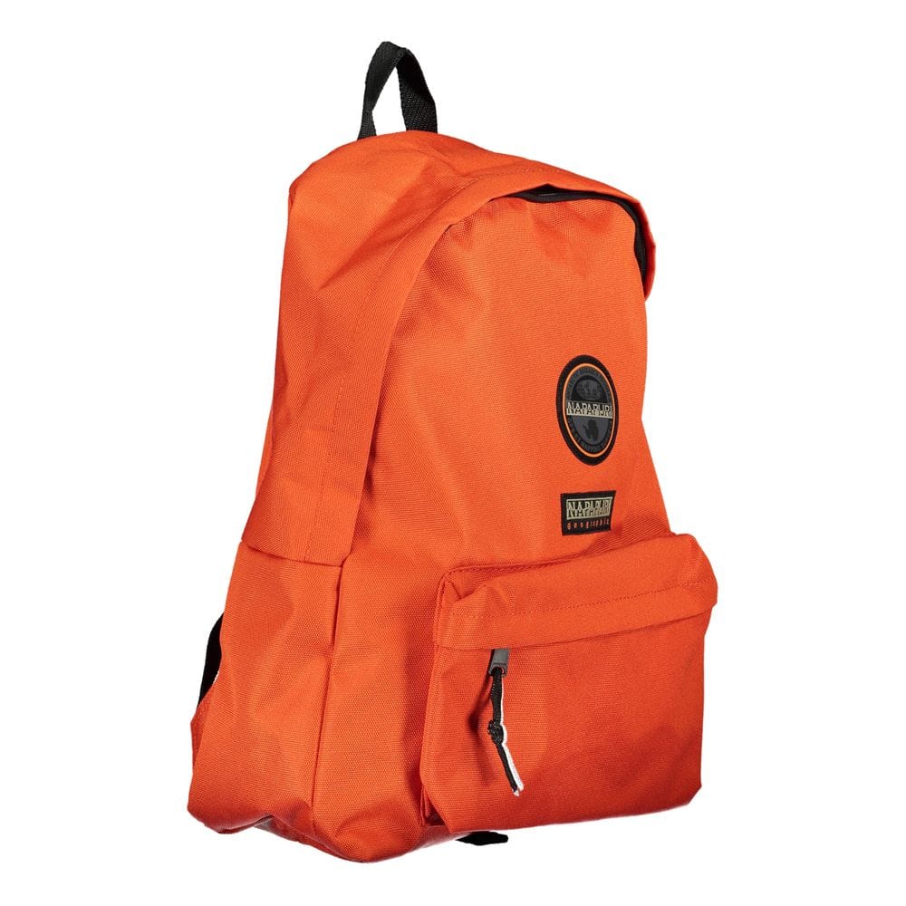 Napapijri Arancione Recycled Polyester Men Backpack - Image 3