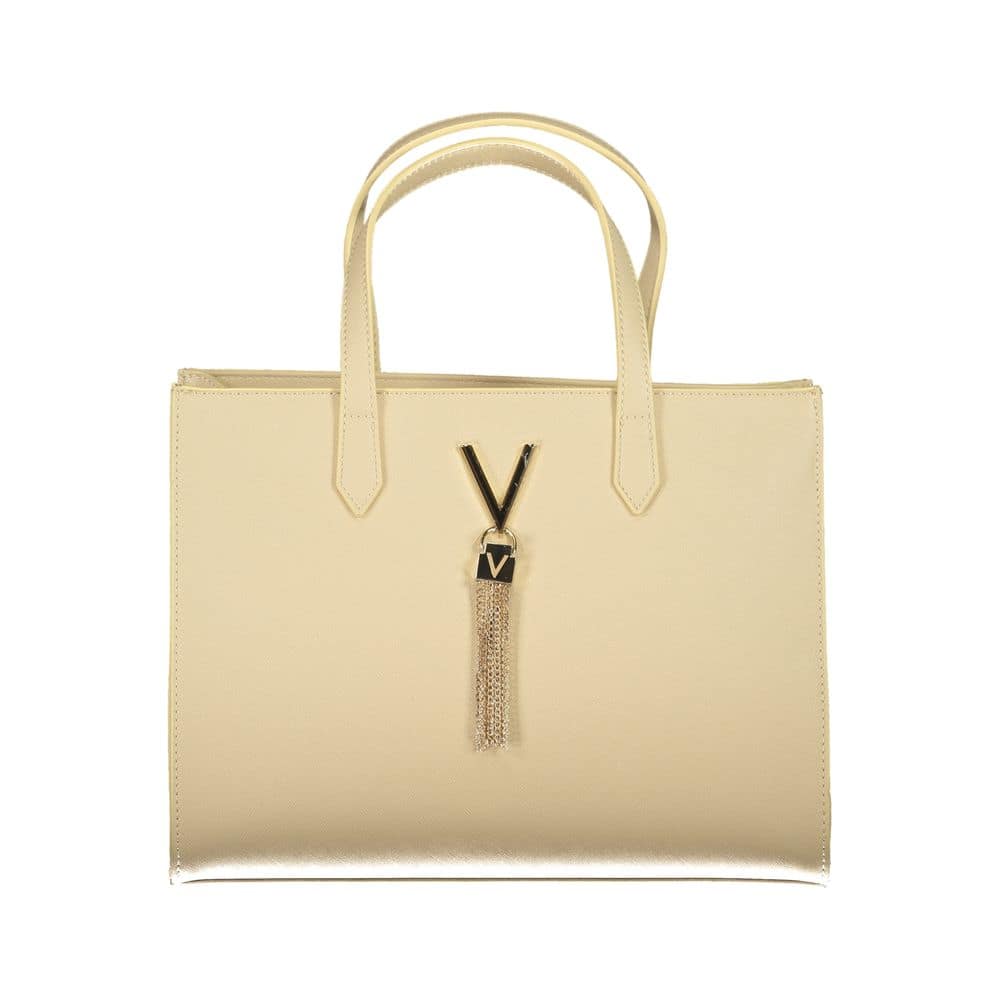 Mario Valentino Beige Polyurethane Women Handbag