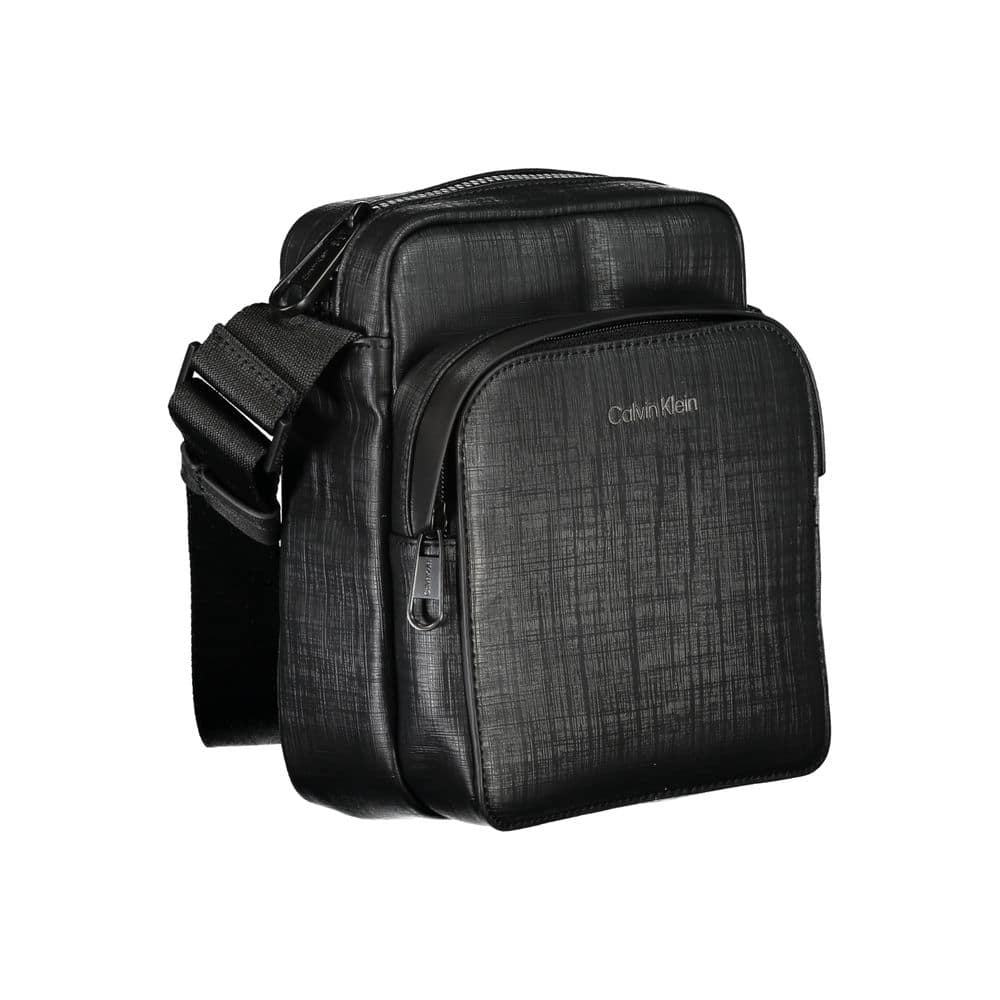Calvin Klein Black Polyester Men Shoulder Bag - Image 3