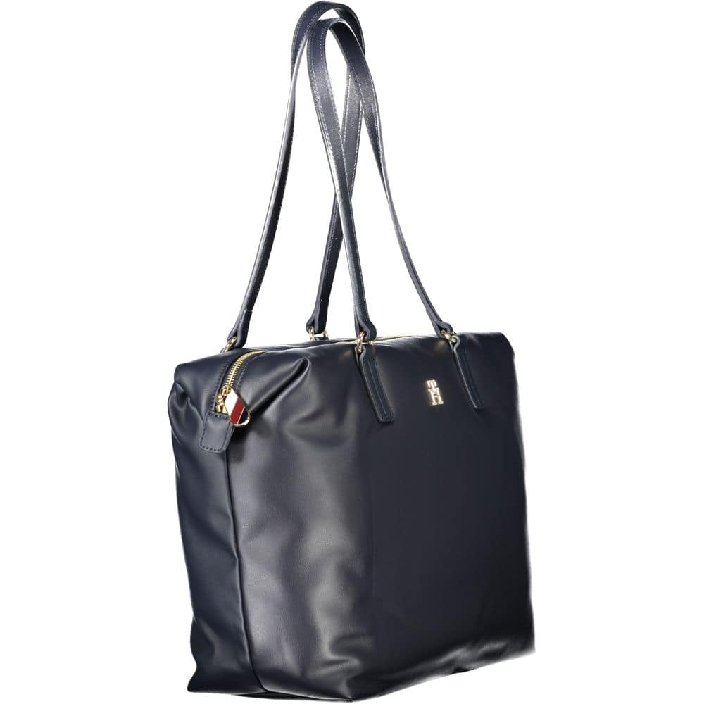 Tommy Hilfiger Blue Polyester Women Shoulder Bag - Image 3