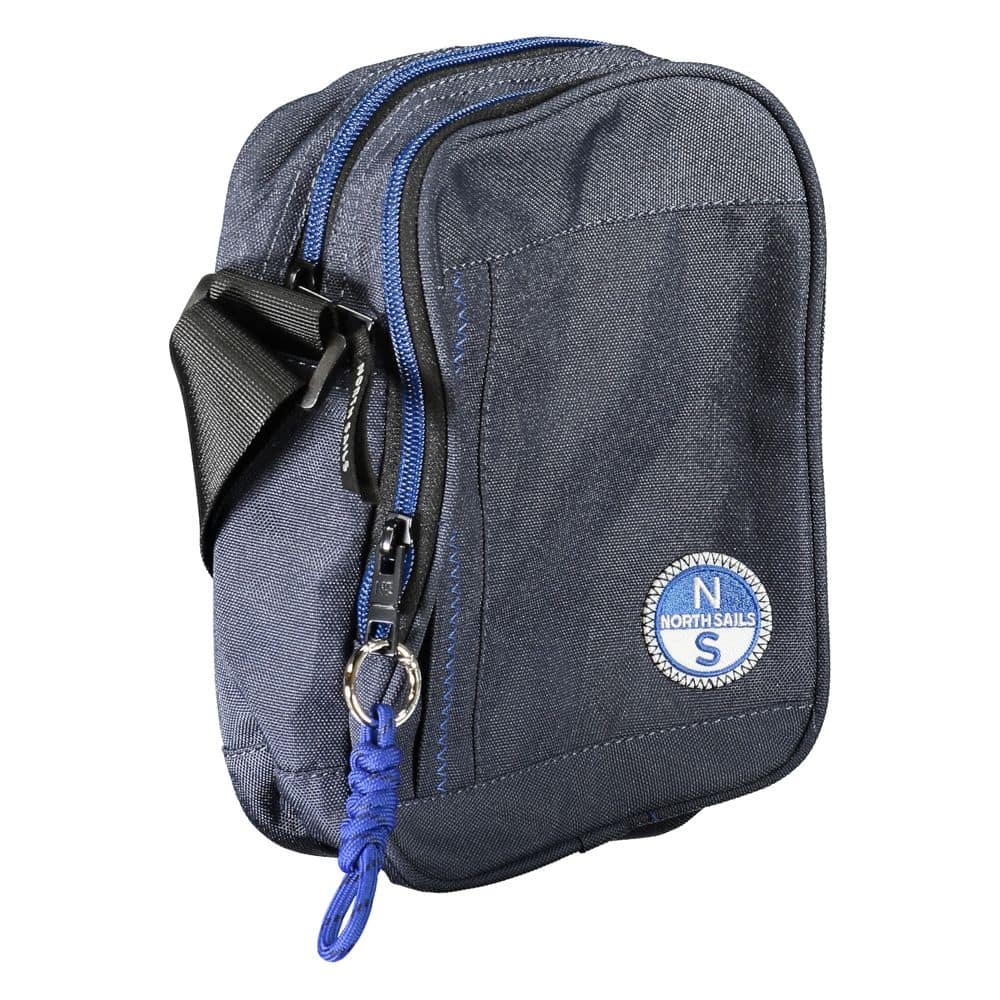 North Sails Blue Polyester Men Shoulder Bag - Image 3