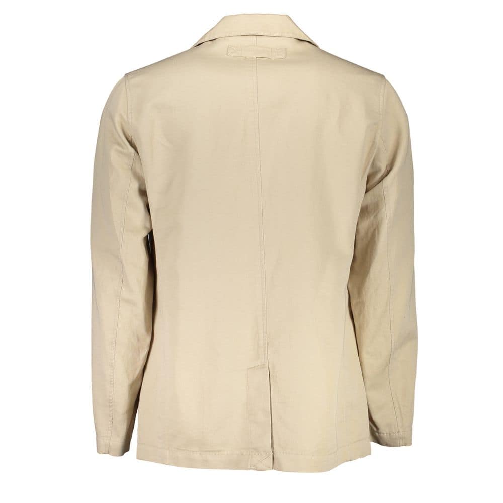Gant Beige Cotton Men's Jacket - Image 2