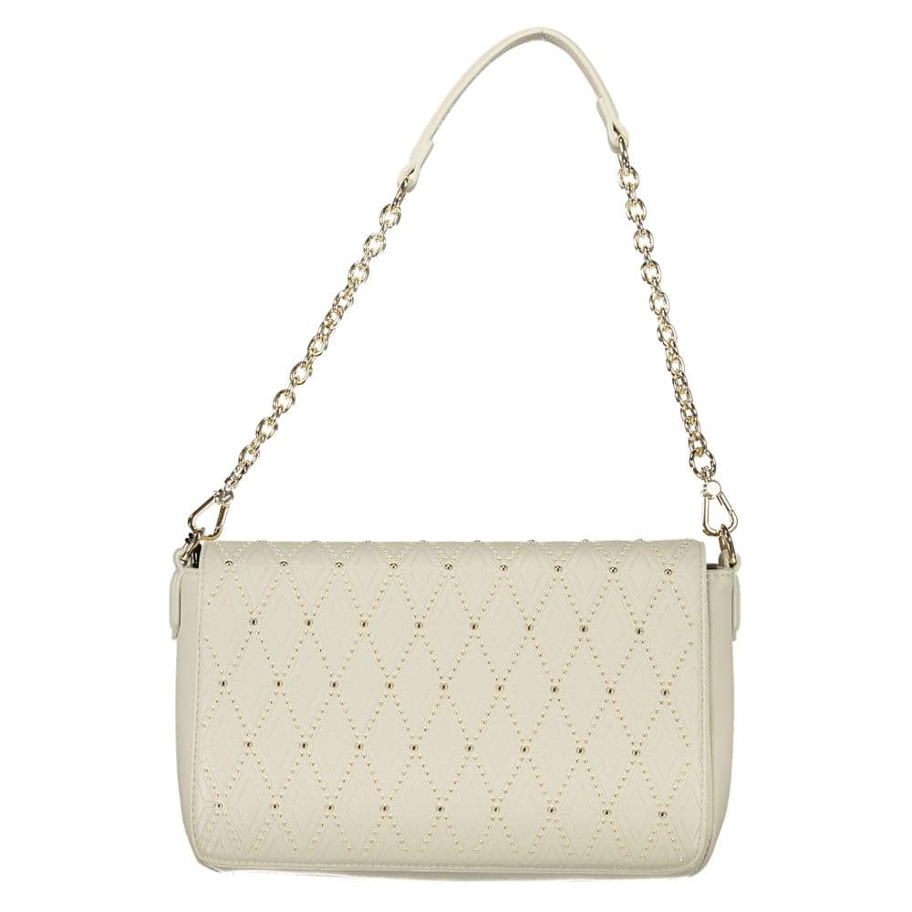 Mario Valentino White Polyurethane Women's Shoulder Bag