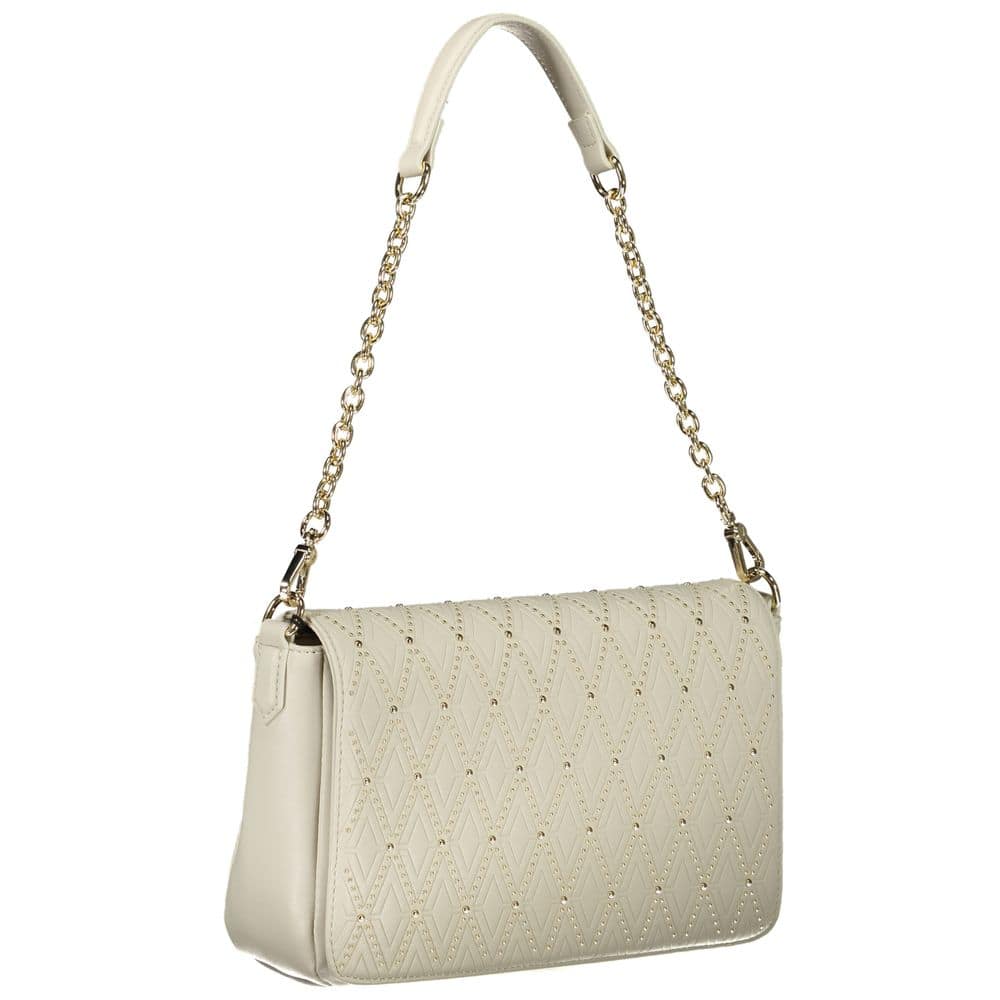 Mario Valentino White Polyurethane Women's Shoulder Bag - Image 3