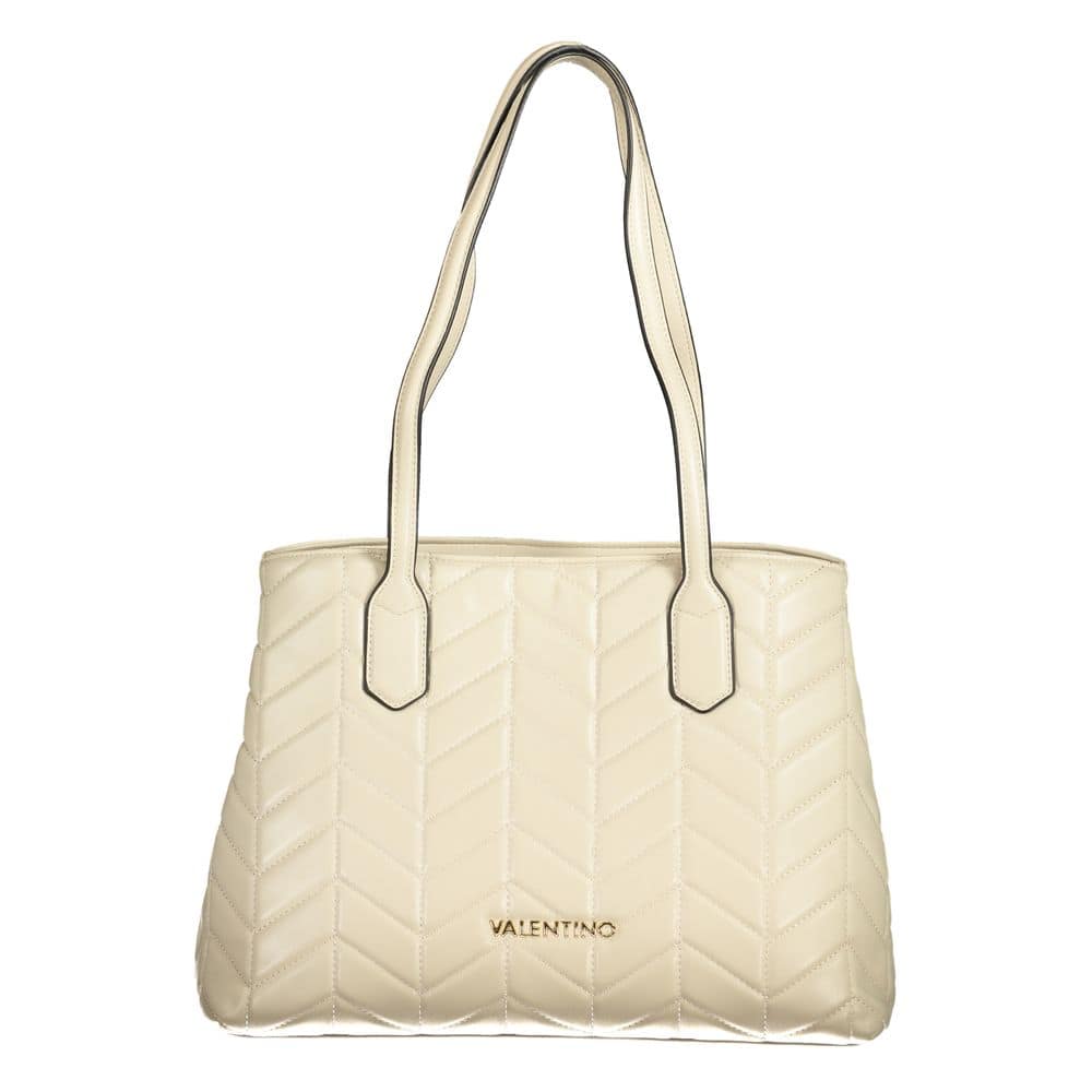Mario Valentino Beige Polyurethane Women's Handbag