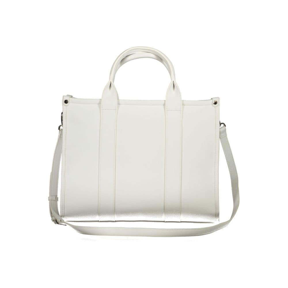 Mario Valentino Bianco Poliuretano Woman Handbag - Image 2