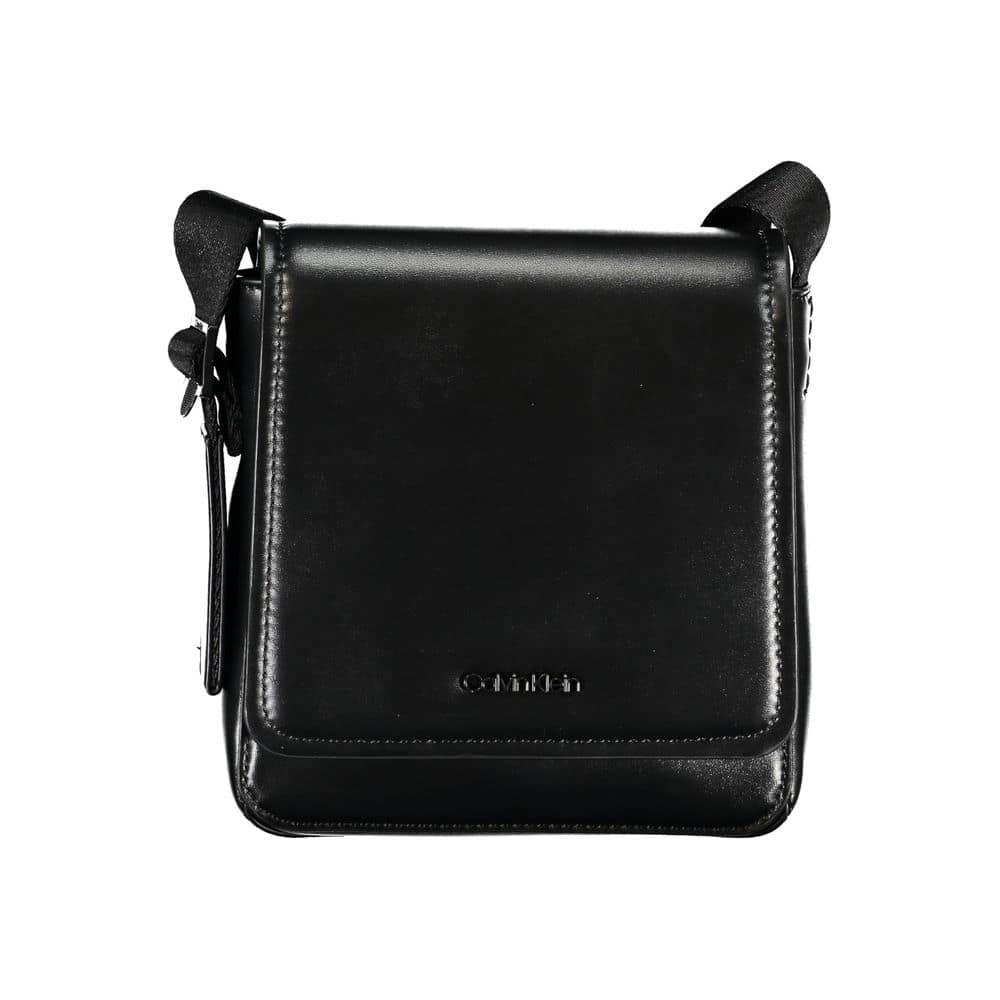 Calvin Klein Black Polyester Men Shoulder Bag - Image 3