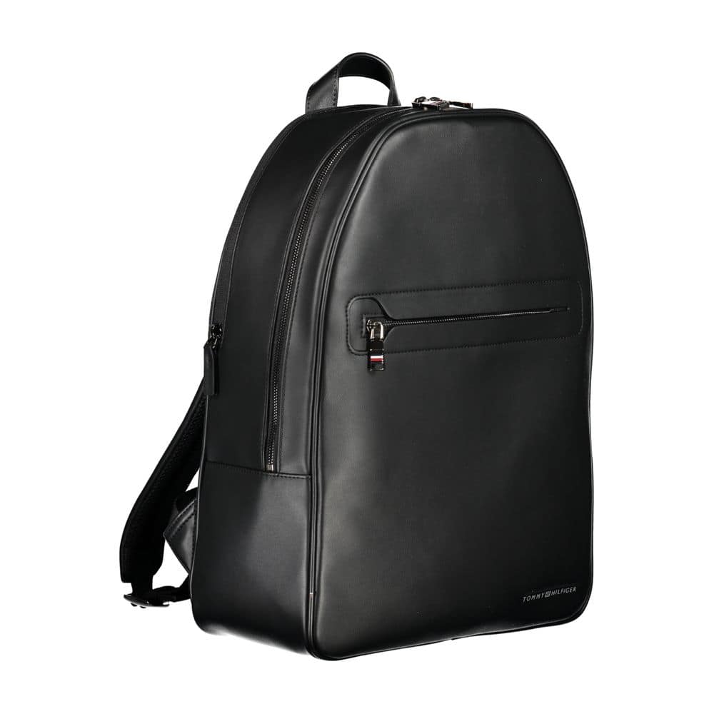 Tommy Hilfiger Nero Polyurethane Men Backpack - Image 3