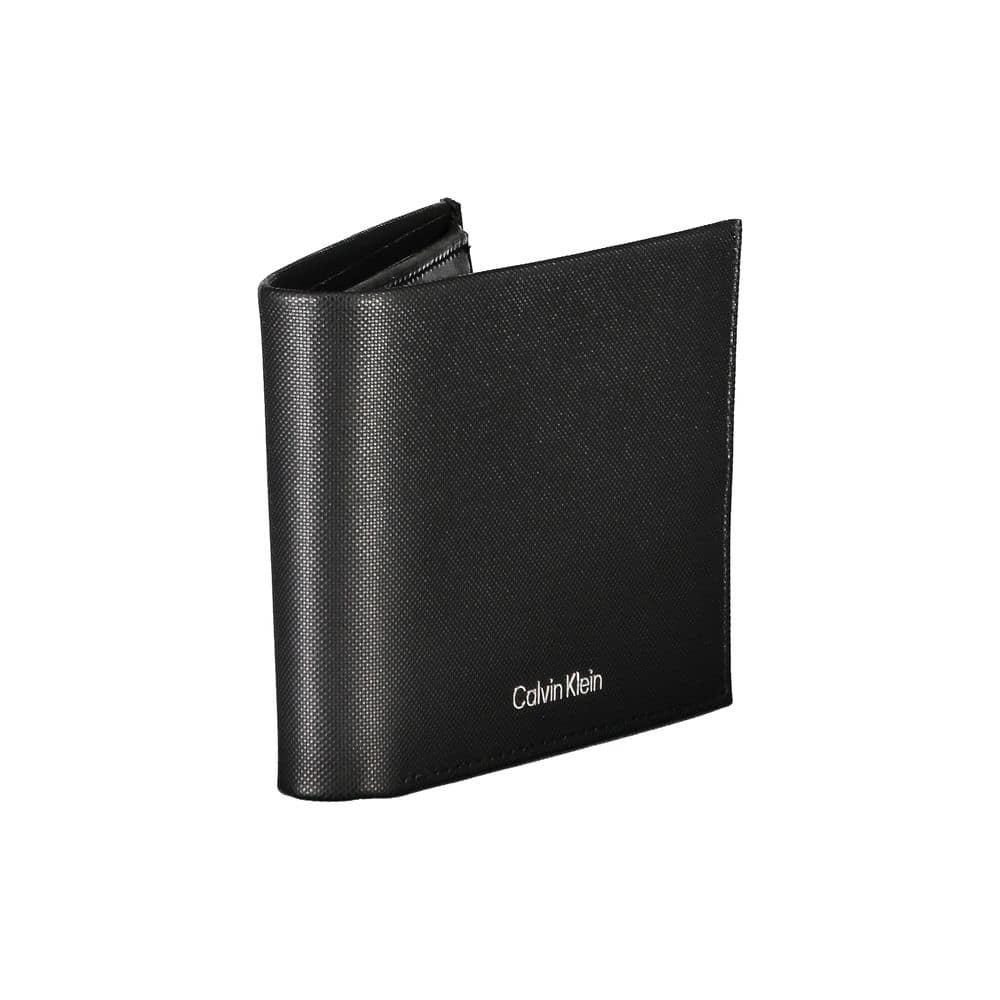 Calvin Klein Elegant Black Leather Wallet with RFID Blocking - Image 3