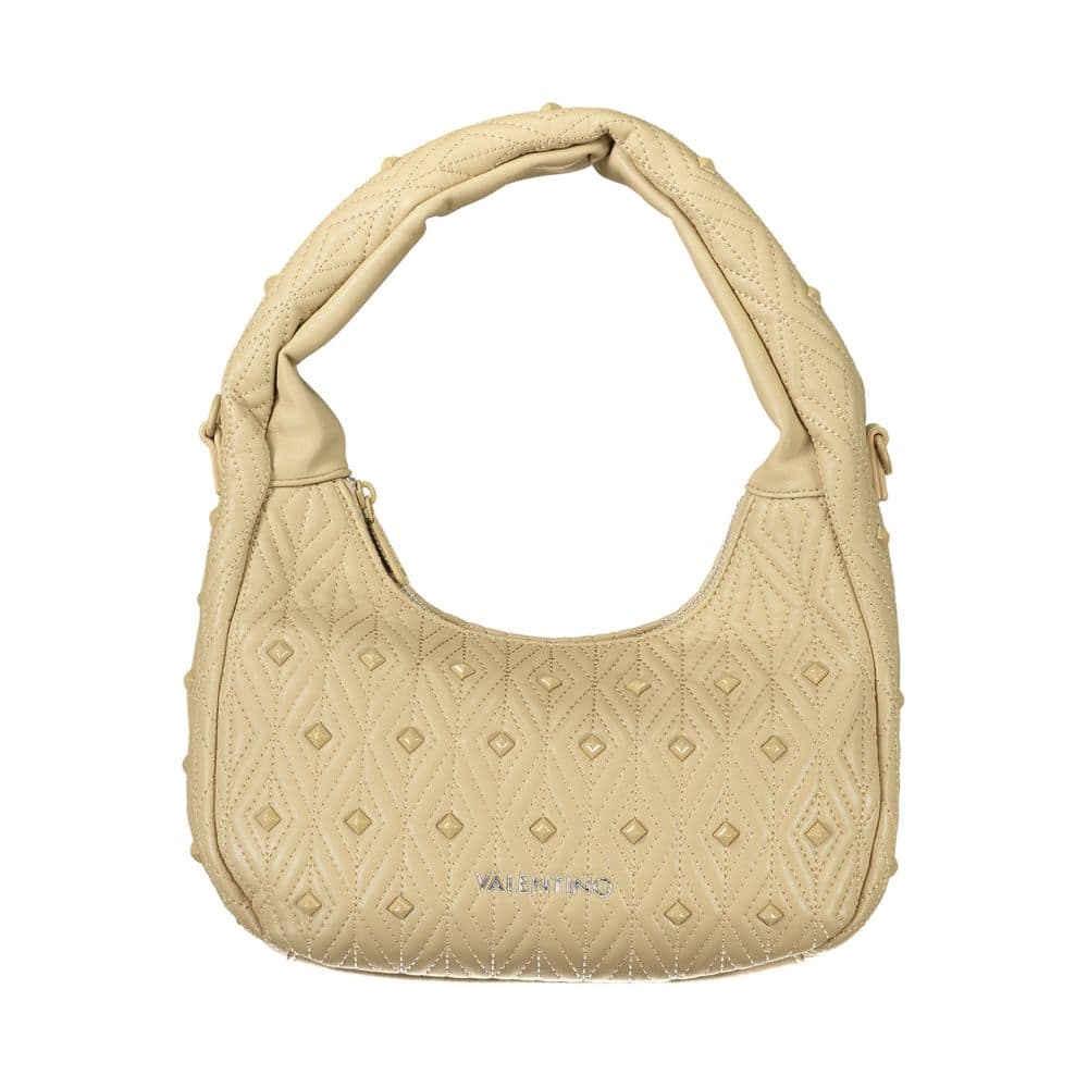 Mario Valentino Beige Polyurethane Women Handbag