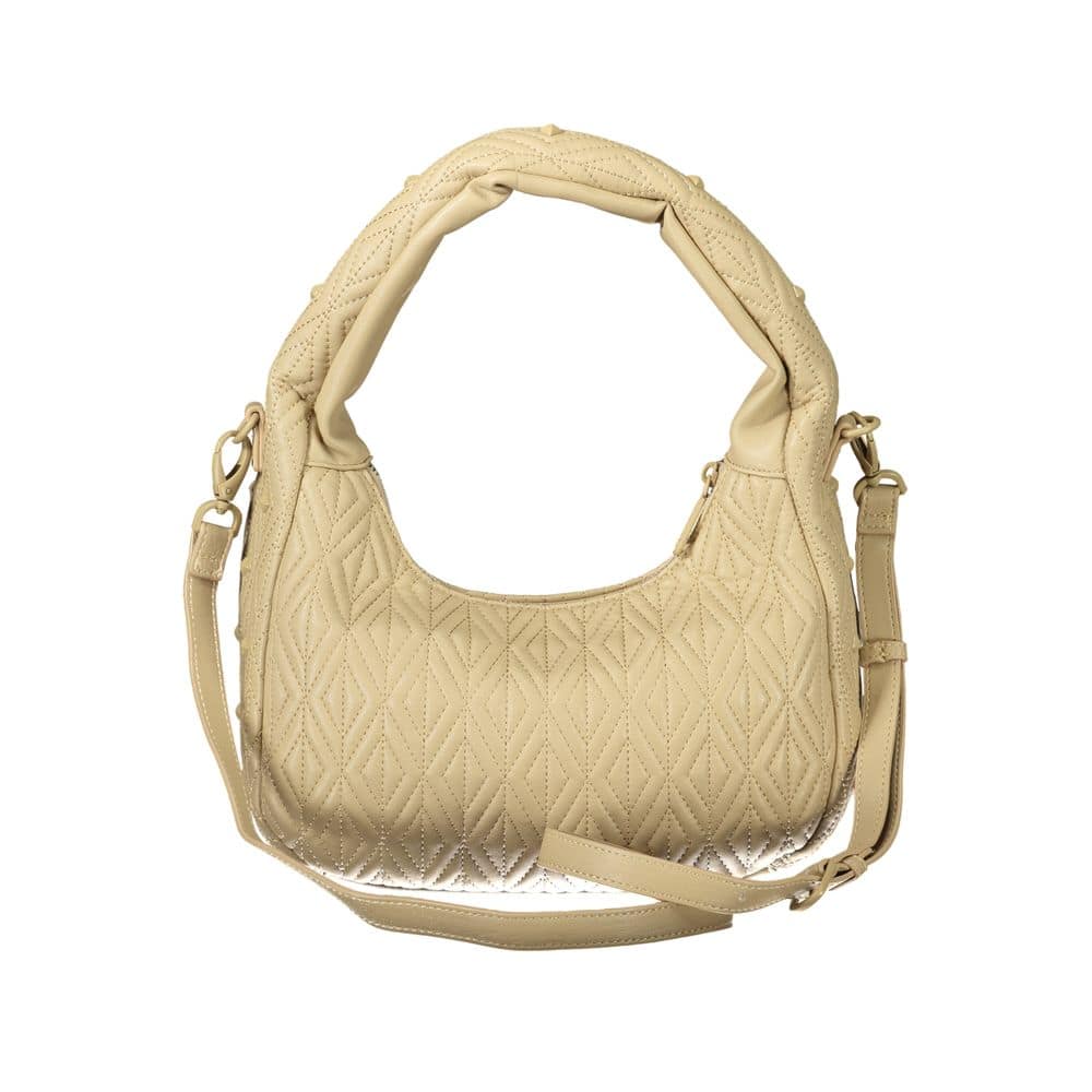 Mario Valentino Beige Polyurethane Women Handbag - Image 2