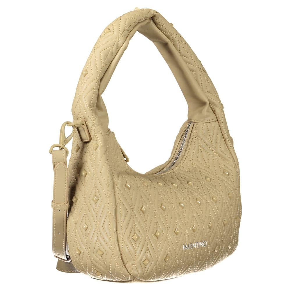 Mario Valentino Beige Polyurethane Women Handbag - Image 3