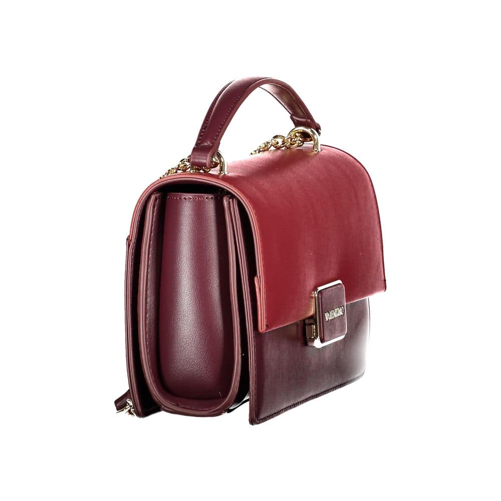 Mario Valentino "Rosso Poliuretano Women Shoulder Bag" - Image 3