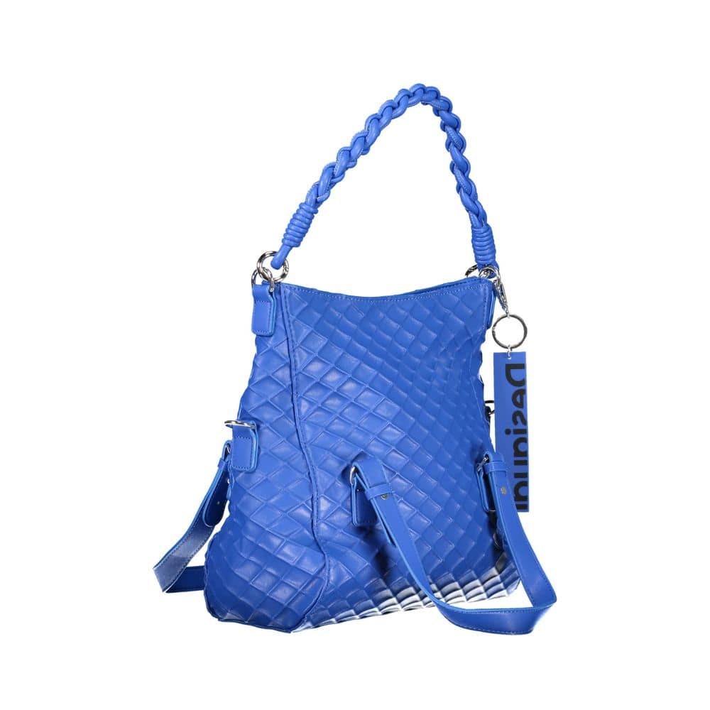 Desigual Blue Polyurethane Women Handbag - Image 3