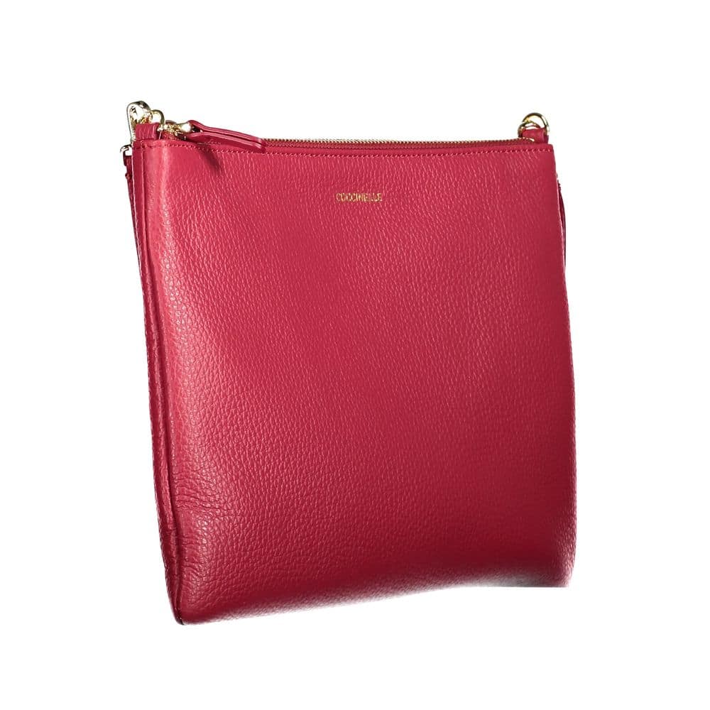 Coccinelle Rosso Pelle Women Crossbody - Image 3