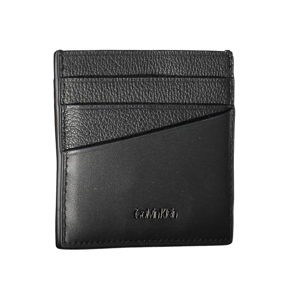 Calvin Klein Black Leather Mens Wallet Holder - Image 3