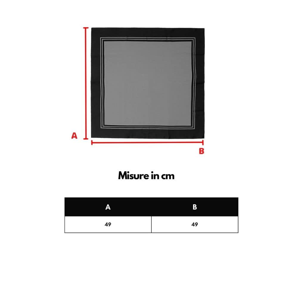 Dolce & Gabbana Purple Silk Pocket Square - Image 4